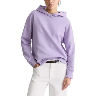 Marc OߴPolo Denim Damen Hoodie mit gefütterter Kapuze Regular Fit, Lila (Wild Orchid), L