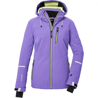 KILLTEC Damen Skijacke/Funktionsjacke mit abzippbarer Kapuze und Schneefang KSW 81 WMN SKI JCKT, lavendel, 38,