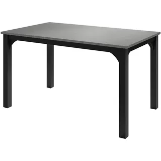 Mirjan24 Focus 140 x 76 x 80 cm Schwarz/Grau
