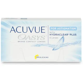Acuvue Oasys for Astigmatism 6 St. / 8,60 BC / 14,50 DIA / -3,75 DPT / -0,75 CYL / 90° AX