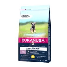 3kg Pui Grain Free Puppy Small/Medium Eukanuba Hrană uscată câini