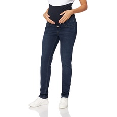 ESPRIT Maternity Damen Pants Denim OTB Slim Umstandsjeans,Blau (Darkwash 910),34/32