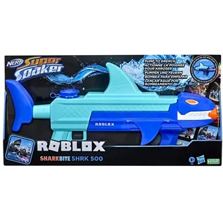 Super Soaker Nerf Super Soaker, Wasserblaster Roblox Sharkbite: SHRK 500, enthält Code für virtuelles Objekt, Pumpmechanismus, Mehrfarbig