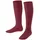 Unisex Kinder K Kh nachhaltige lang einfarbig 1 Paar Rot Ruby 8830 39-42