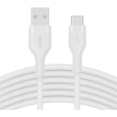Bild BoostCharge Flex USB-A/USB-C Kabel 3.0m weiß (CAB008bt3MWH)