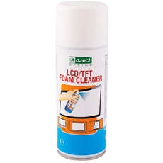 D.RECT Reinigungsschaum 400ml - Schaumreiniger, Display Reiniger, Bildschirmreiniger für Laptop, Tablet, Smartphones, LCD/TFT, LED, OLED - Screen Cleaner, Schaumreinigungsmittel