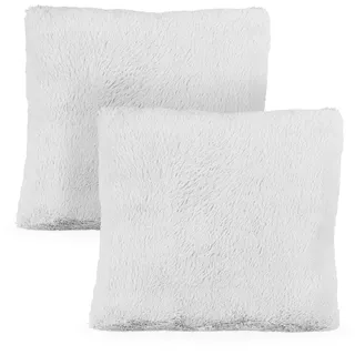 Relaxdays Dekokissen 35 x 40 cm Grau