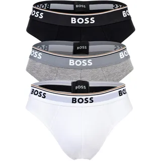 Boss Slip 3er Pack Weiß / Grau / Schwarz M