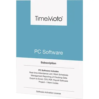 Timemoto TM-PC Plus Zeiterfassungssysteme