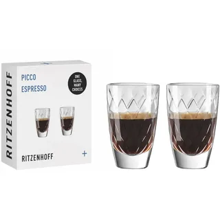 Ritzenhoff & Breker 2in1-Glas für Schnaps oder Espresso 0,04 l 2 St.