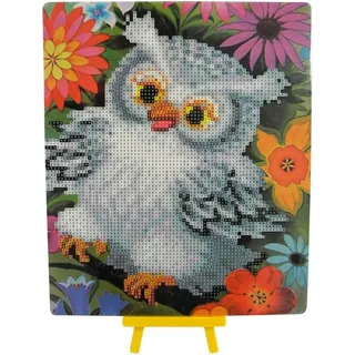 Pracht Diamond Painting Eule 25x21cm