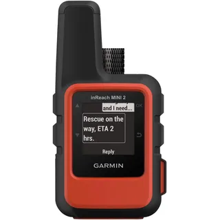 Garmin inReach Mini 2 Rot/Schwarz GPS Satelliten-Kommunikationsgerät