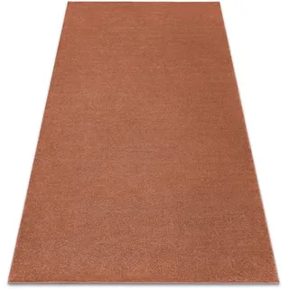 RugsX Softy Teppich 80 x 150 cm Orange/Rot