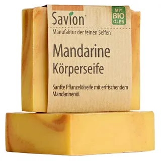 Savion Mandarine Körperseife Seife 80 g Unisex