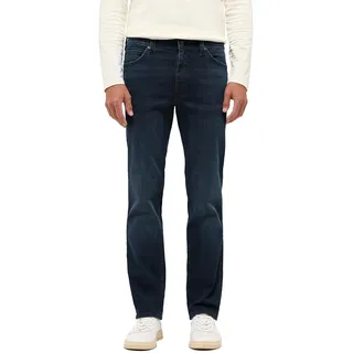 Mustang Tramper Straight Fit Jeans in mittelblauen Used Look-W34 / L36