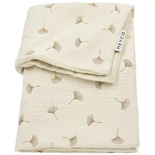 Meyco Baby Gingko 75x100 Cm Musselin-kinderwagendecke - Multicolor - One Size