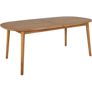 BEST Freizeitmöbel Siena Ausziehtisch 180-240 x 100 x 75 cm Braun