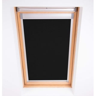 Bloc Skylight Rollo 1 (55/78) für Fakro Dachfenster Blockout, schwarz