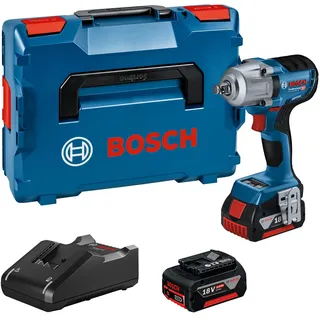 Bosch GDS 18V-450 HC inkl. 2 x 5,0 Ah + L-BOXX