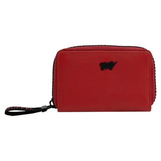 Minigeldbörse CAPRI RFID Mini Geldbörse rot Damen - Leder - Rot