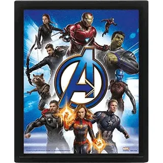 Marvel Comics Pyramid 3D Lenticular Poster - Avengers: Endgame (Avengers Unite) (3 Posters)
