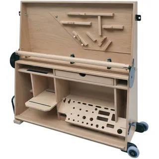 DOMINI DESIGN Mobilo Box Holz leer beige 410 x 630 x 270 mm