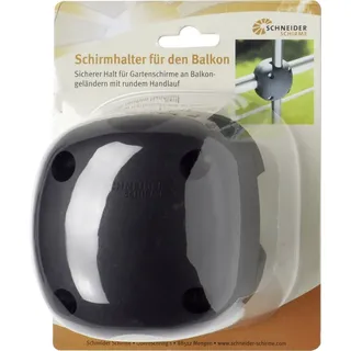 Schneider Balkonhalter Foxi Kunststoff Schwarz