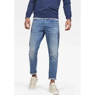G-Star 3301 Regular Tapered Jeans Worn In Azure 32 32
