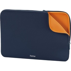 Bild (15.6") Notebook-Sleeve Neoprene blau/orange (00216515)