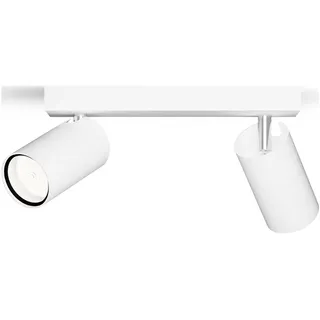 Philips Idris 2er Spotleuchte weiß IP44