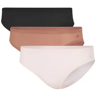 adidas Damen Bikini (3PK) -Sport Active Light Flex-Packaged Panties Slip, 900 Assorted, S (3er Pack) - S