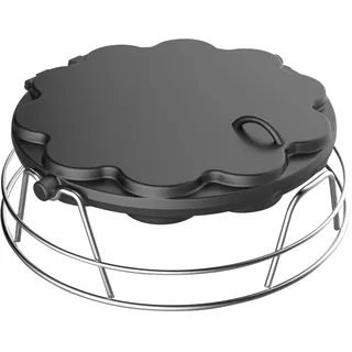 Tepro Grillplatte Ø 30 cm Gusseisen schwarz