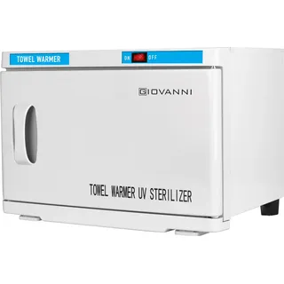 Handtuchwärmer mit Uv-C Sterilisator 16 L Weiß - Weiß