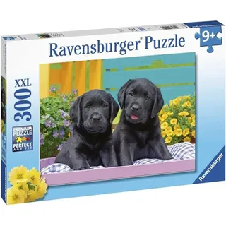 Ravensburger 129508 Welpenleben, Puzzle 300 Teile, XXL für Kinder, Empfohlenes Alter ab 9 Jahren