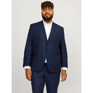 JACK & JONES Solaris Plus Size Blazer - Dark Navy - 60