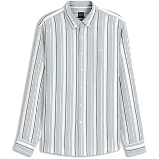 Boss Ricoplus 10277662 Langarmhemd - Light Pastel Blue - L
