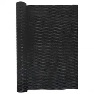 vidaXL Balkon-Sichtschutz Schwarz 400x90 cm Poly Rattan - Schwarz