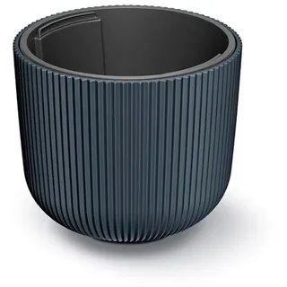 Prosperplast Milly Blumentopf 34,9 x 29,0 cm Anthrazit – moderner Kunststoff-Pflanztopf, leicht & robust, pflegeleicht, für Innen & Außen