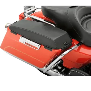 Saddlemen Harley Davidson Flh Seitenkofferabdeckung - Black - One Size
