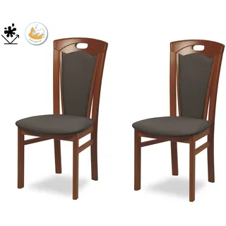 Home Affaire Esszimmerstuhl FERDI Made in Italy, Feinstruktur türkis 2er Set