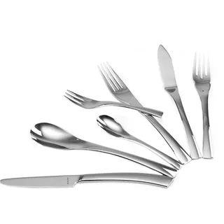 Solex Sophia Besteckset 42 teilig für 6 Personen inklusive Fischbesteck - Silber