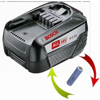 Bosch PBA 18 V Li-Ion 6,0 Ah W-C 1600A00DD7