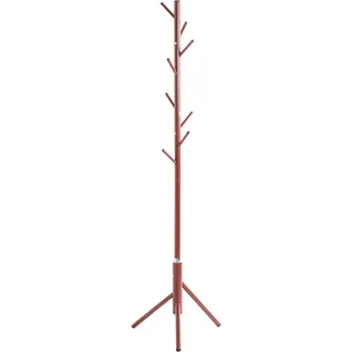 Haku-Möbel Garderobenständer 48 x 173 x 48 cm Rot