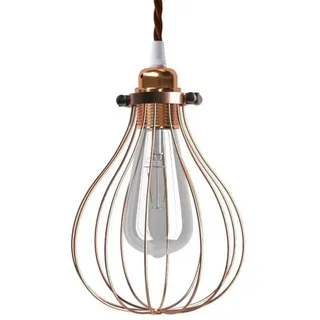 Creative Cables Textile Drop 1.2 M Hängelampe - Copper - One Size