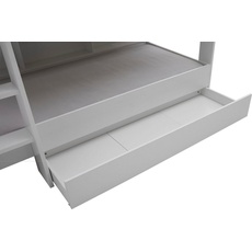 Bild Bettschubkasten »Sway«, bietet zusätzlich Stauraum, Rollenführung, pflegeleichte Oberfläche weiß