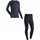 Thermounterwäsche-Set Anthracite Melange XXL