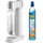 Wassersprudler-Set strahlendes weiß + PET-Flasche + Zylinder
