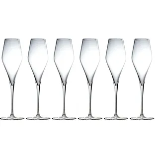 STÖLZLE LAUSITZ Serie Q1 Champagnerkelch Sektglas mundgeblasen 6 Stück 300 ml