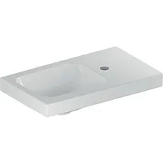 Bild iCon Light Handwaschbecken 53x31cm, Hahnloch rechts, ohne Überlauf, Ablagefläche rechts, weiß