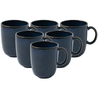 Villeroy & Boch Lave Kaffeetasse 0,4 l Blau 6 St.